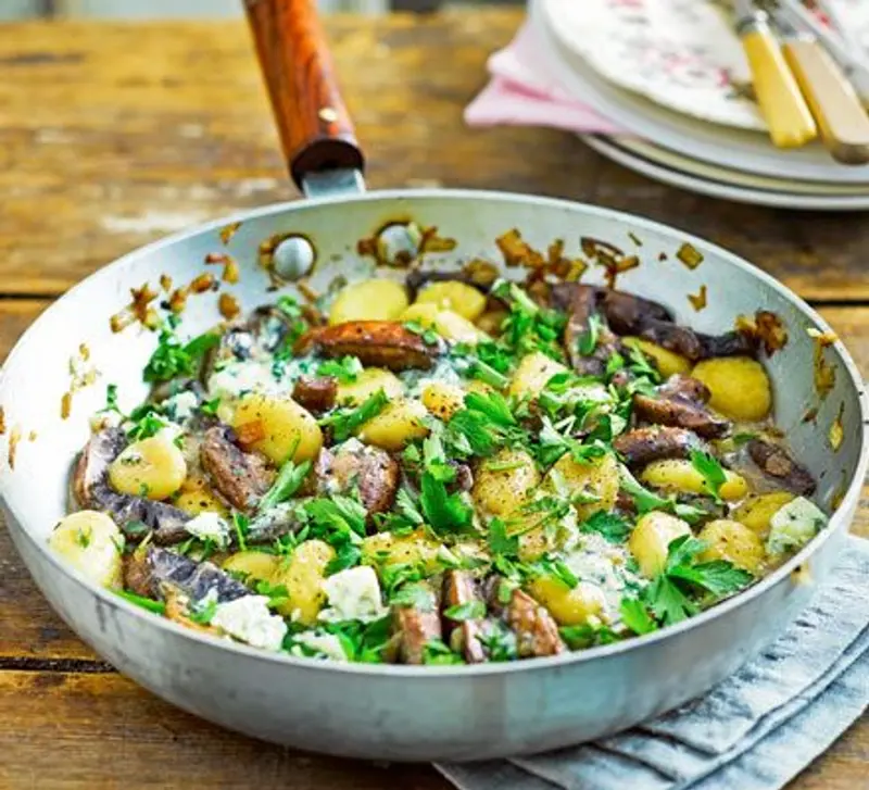 Gnocci With Mushrooms